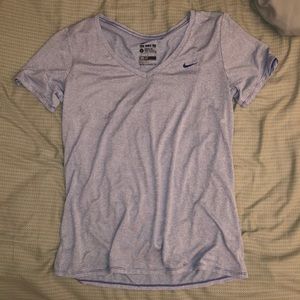 nike dri fit v-neck tee